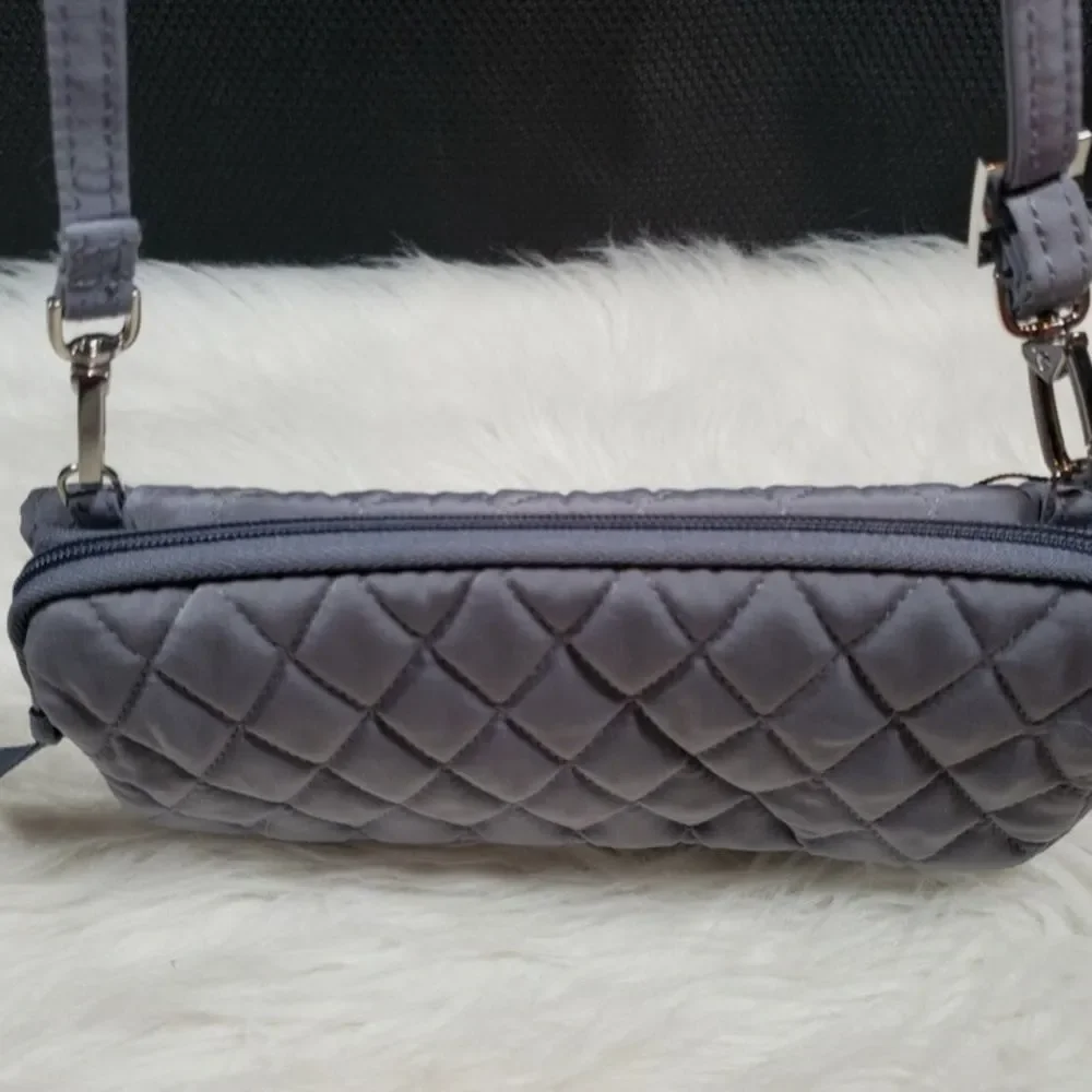 Vera Bradley RFID‎ Wallet Crossbody 256070-I58~Carbon Gray~New!!!MSRP$99